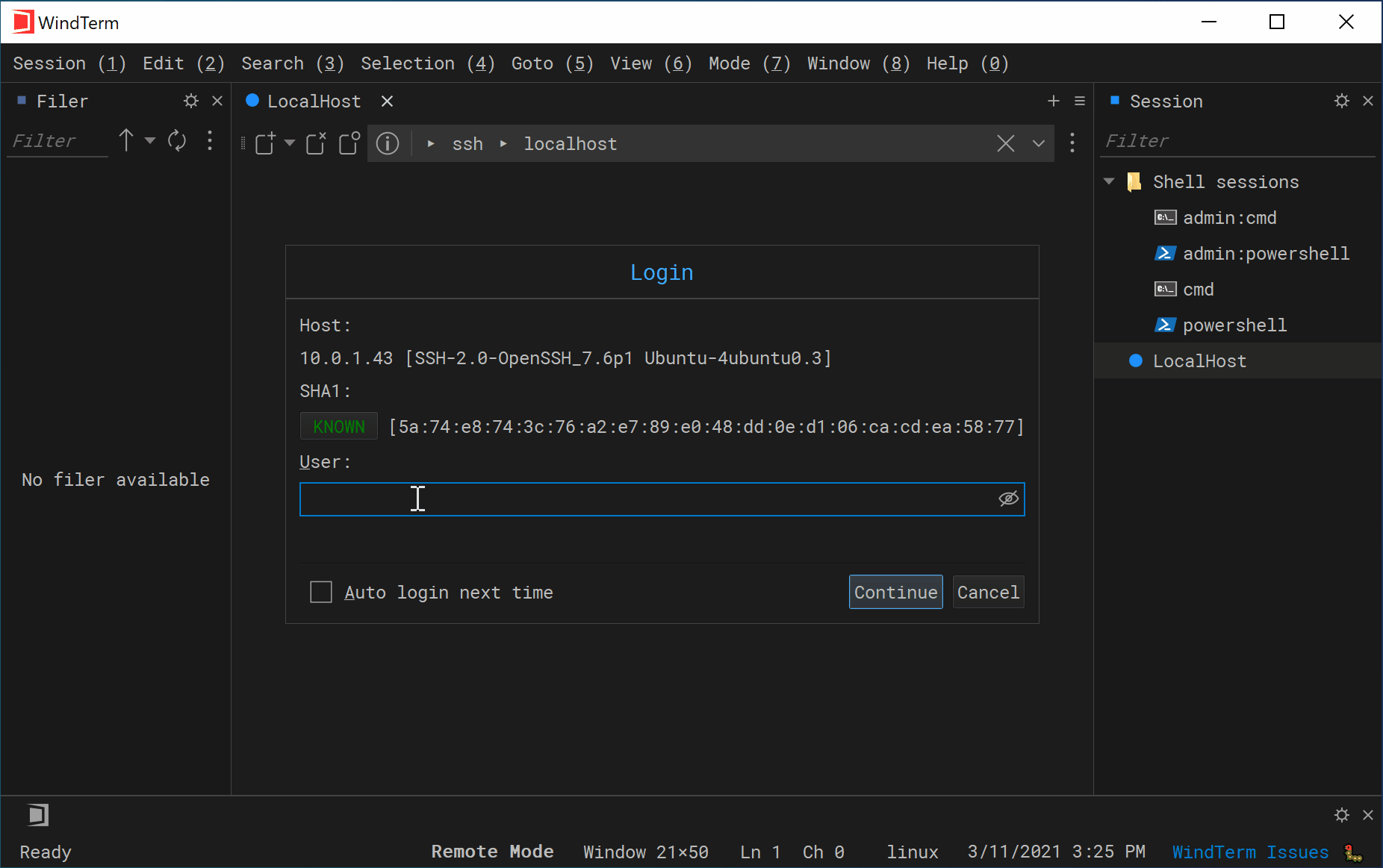 Username And Password For English Worksheet Island