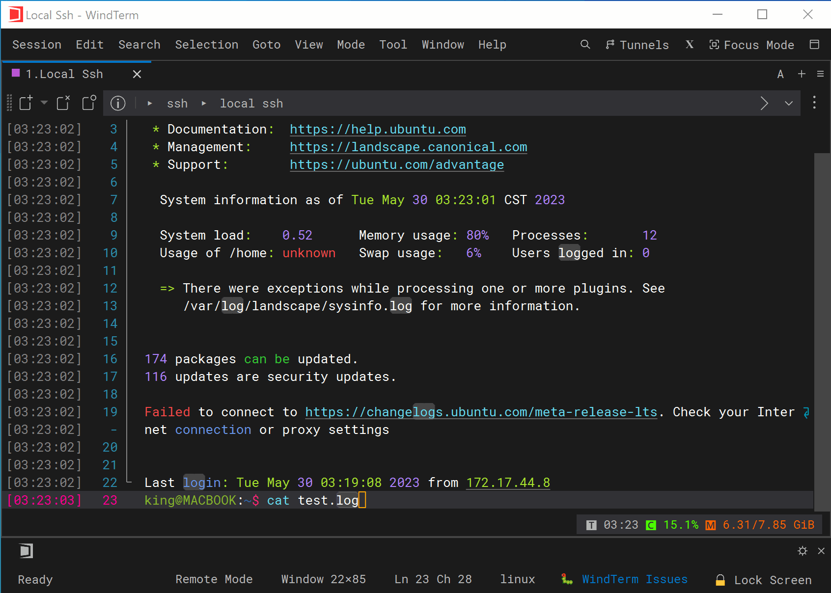 WindTerm Trigger Highlight Text WindTerm And WindEdit